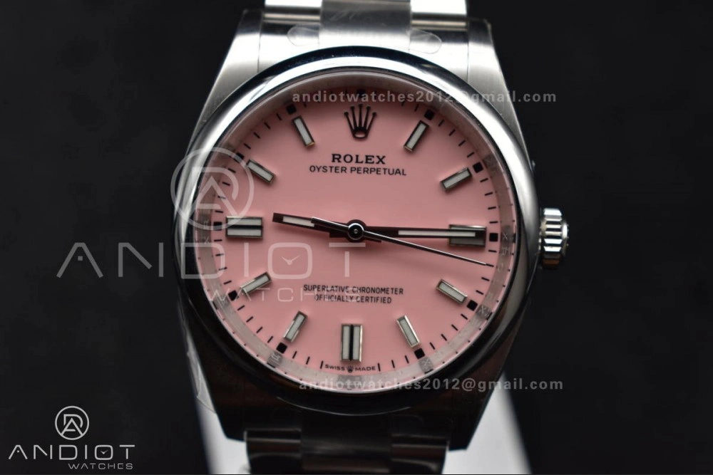Oyster Perpetual 126000 36mm Clean 1:1 Best Edition 904L Steel Pink Dial VR3230