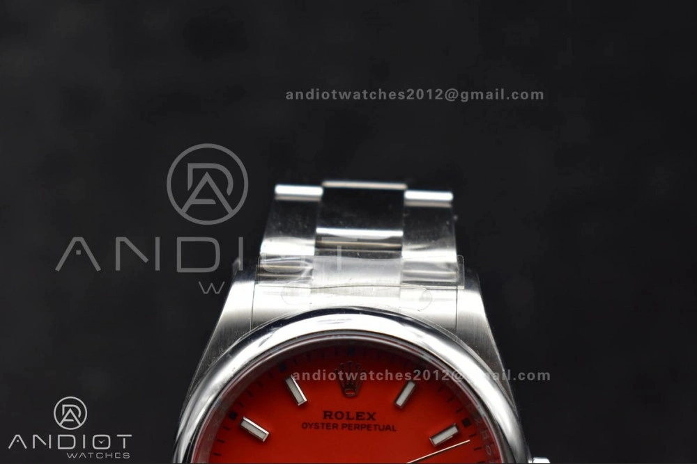 Oyster Perpetual 126000 36mm Clean 1:1 Best Edition 904L Steel Red Dial VR3230