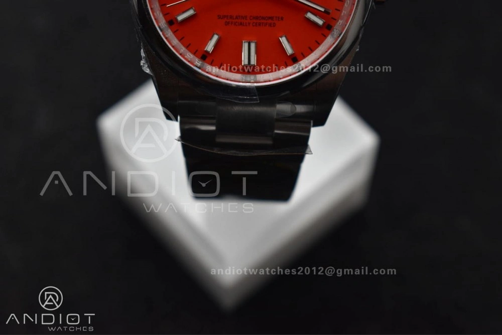 Oyster Perpetual 126000 36mm Clean 1:1 Best Edition 904L Steel Red Dial VR3230