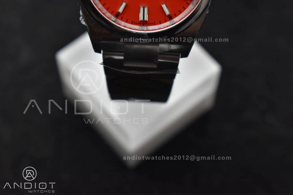 Oyster Perpetual 126000 36mm Clean 1:1 Best Edition 904L Steel Red Dial VR3230