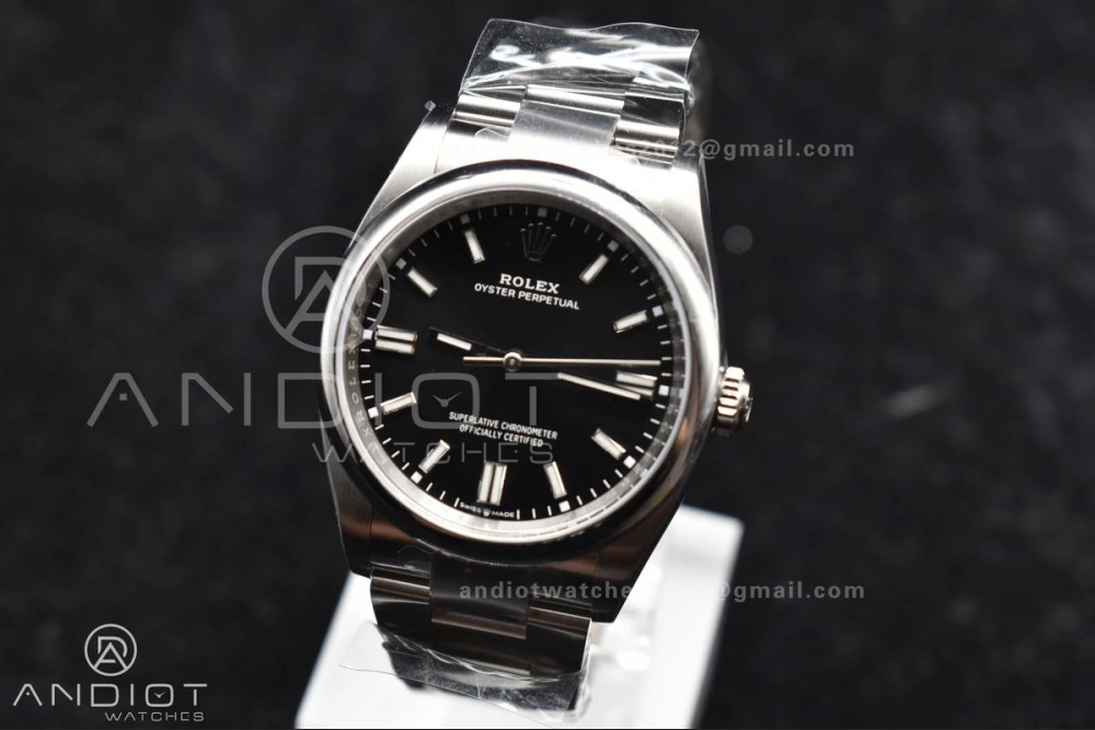 Oyster Perpetual 126000 36mm Clean 1:1 Best Edition 904L Steel Silver Black VR3230