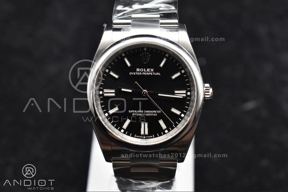 Oyster Perpetual 126000 36mm Clean 1:1 Best Edition 904L Steel Silver Black VR3230