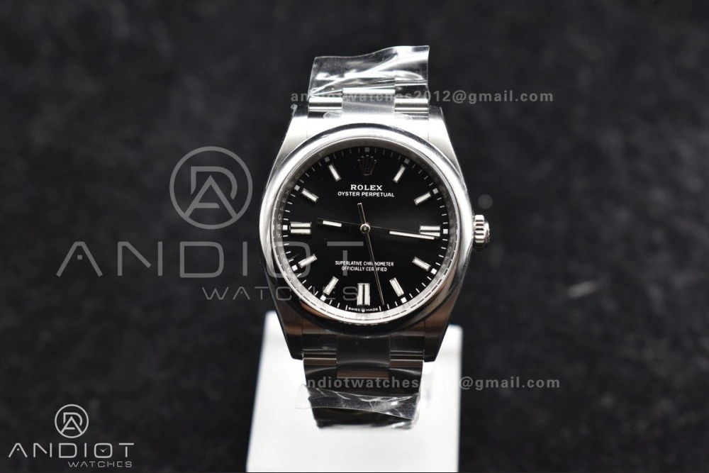 Oyster Perpetual 126000 36mm Clean 1:1 Best Edition 904L Steel Silver Black VR3230