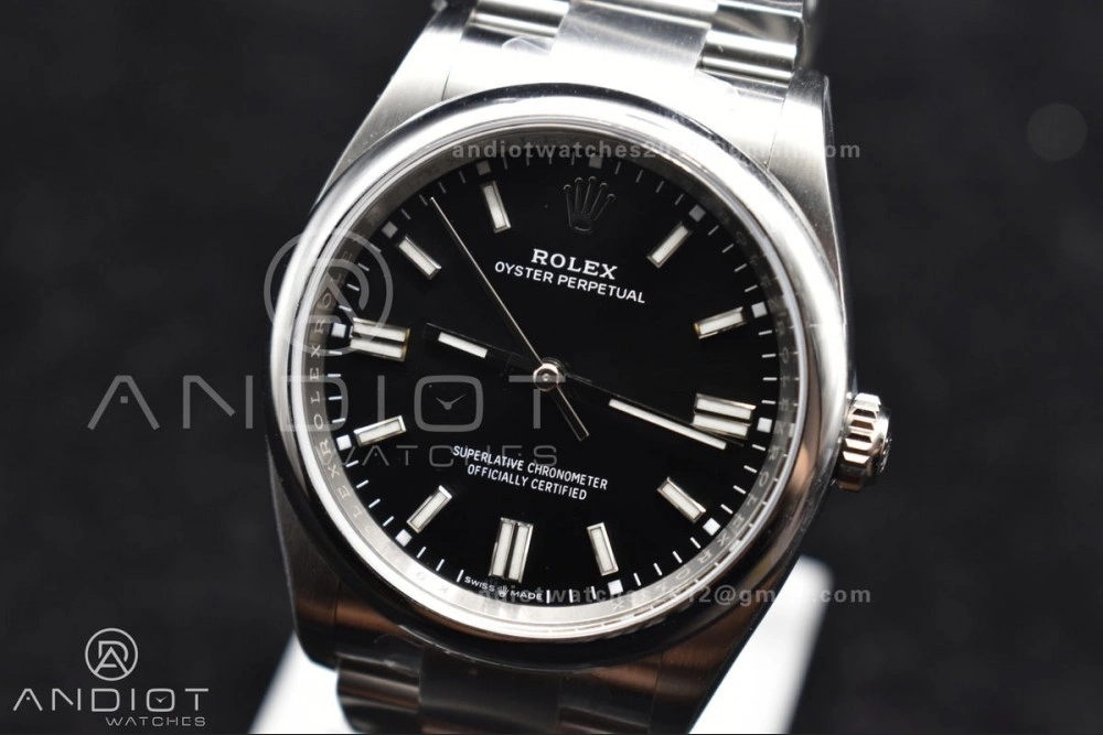 Oyster Perpetual 126000 36mm Clean 1:1 Best Edition 904L Steel Silver Black VR3230