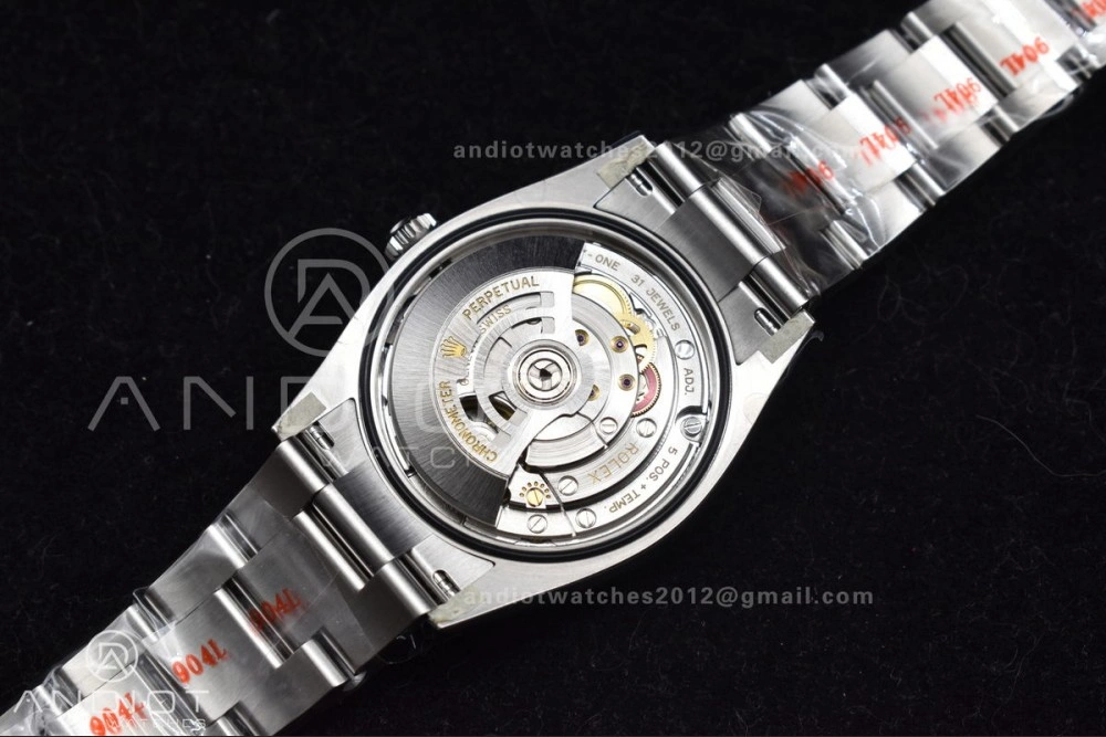 Oyster Perpetual 126000 36mm Clean 1:1 Best Edition 904L Steel Silver Black VR3230