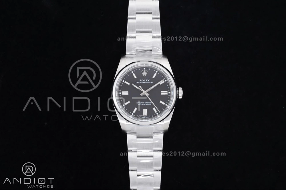 Oyster Perpetual 126000 36mm KRF 1:1 Best Edition 904L Steel Black Dial VR3230
