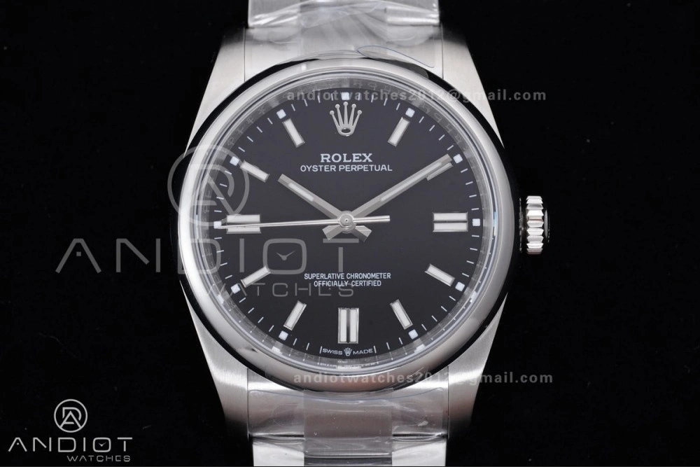 Oyster Perpetual 126000 36mm KRF 1:1 Best Edition 904L Steel Black Dial VR3230