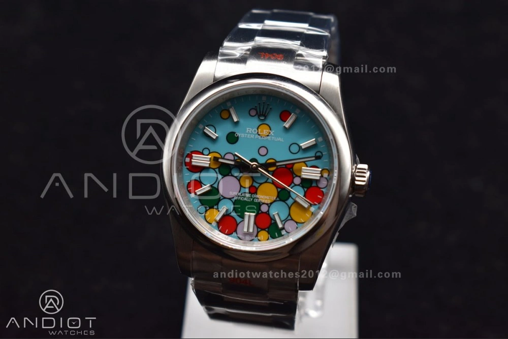 Oyster Perpetual 126000 36mm KRF 1:1 Best Edition 904L Steel Celebration Dial A2824