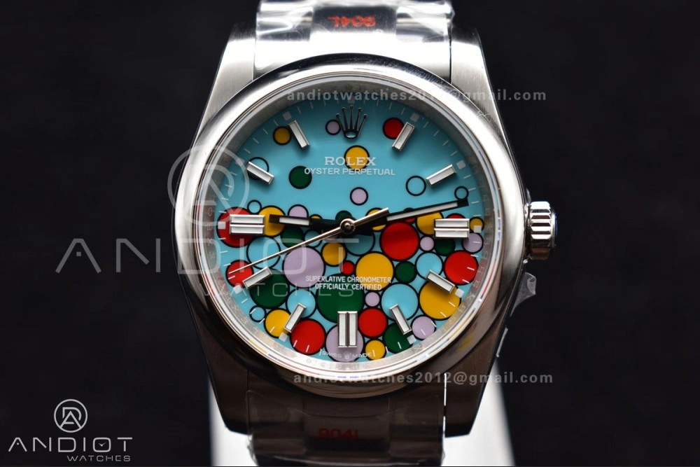 Oyster Perpetual 126000 36mm KRF 1:1 Best Edition 904L Steel Celebration Dial A2824