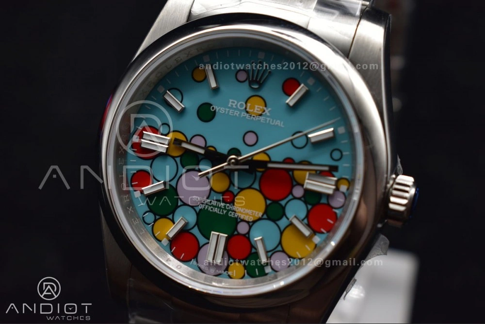 Oyster Perpetual 126000 36mm KRF 1:1 Best Edition 904L Steel Celebration Dial A2824