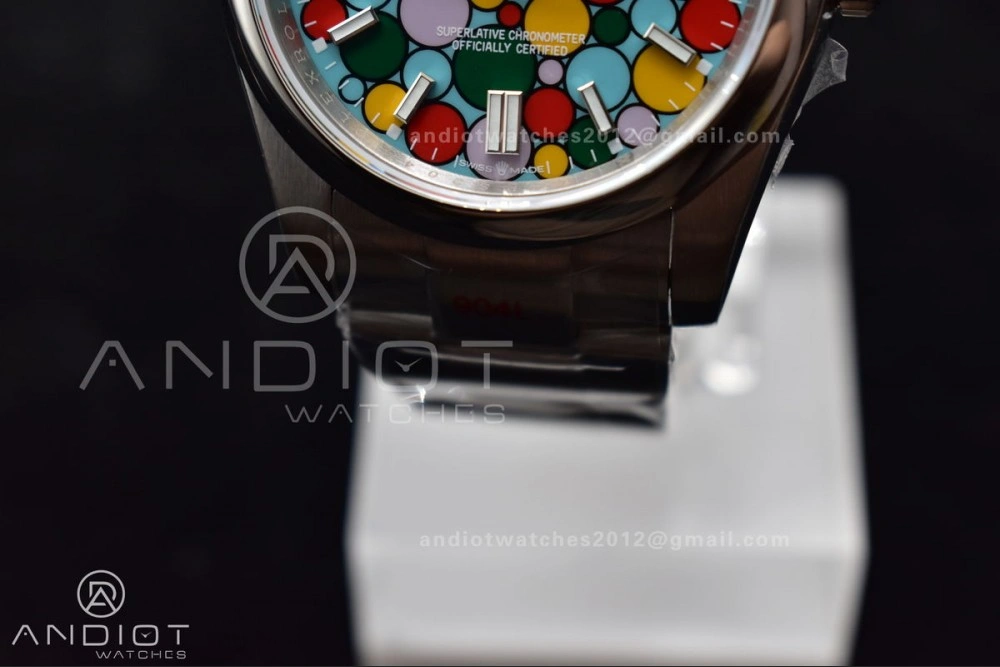 Oyster Perpetual 126000 36mm KRF 1:1 Best Edition 904L Steel Celebration Dial A2824