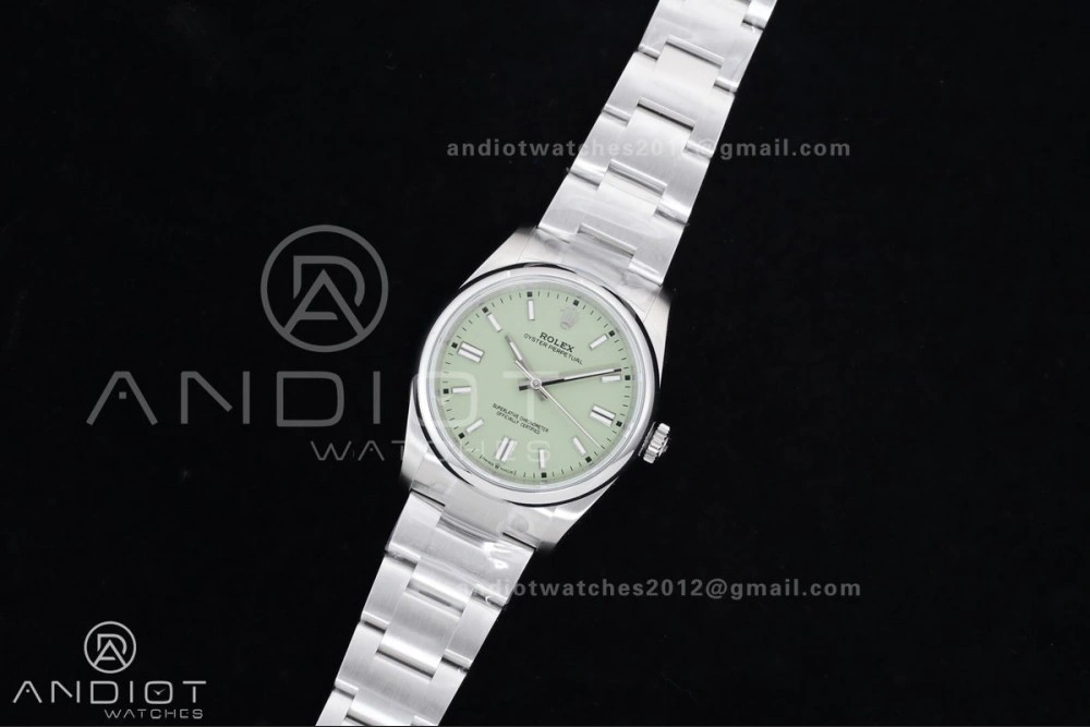 Oyster Perpetual 126000 36mm KRF 1:1 Best Edition 904L Steel Pistachio Dial VR3230