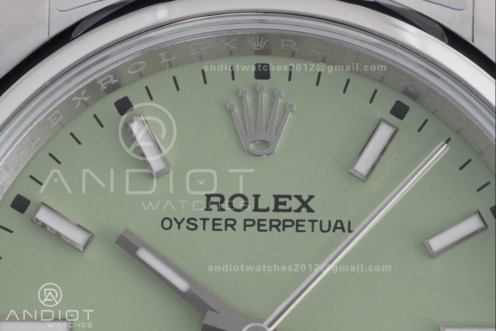 Oyster Perpetual 126000 36mm KRF 1:1 Best Edition 904L Steel Pistachio Dial VR3230