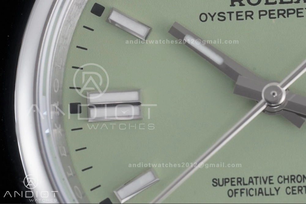 Oyster Perpetual 126000 36mm KRF 1:1 Best Edition 904L Steel Pistachio Dial VR3230
