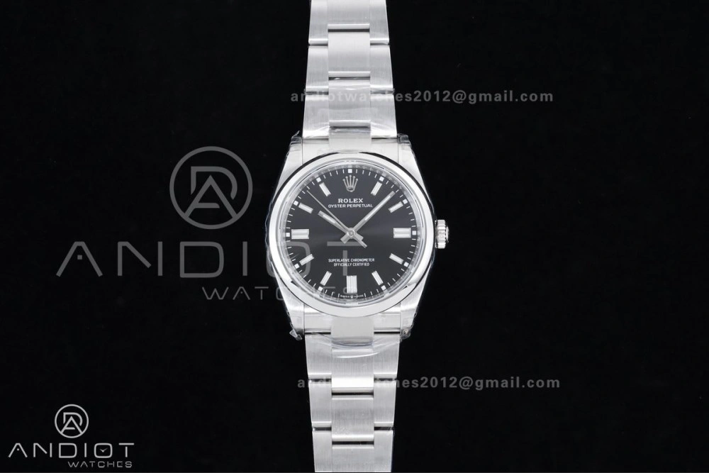 Oyster Perpetual 126000 36mm VSF 1:1 Best Edition 904L Steel Black Dial DD3230 V2
