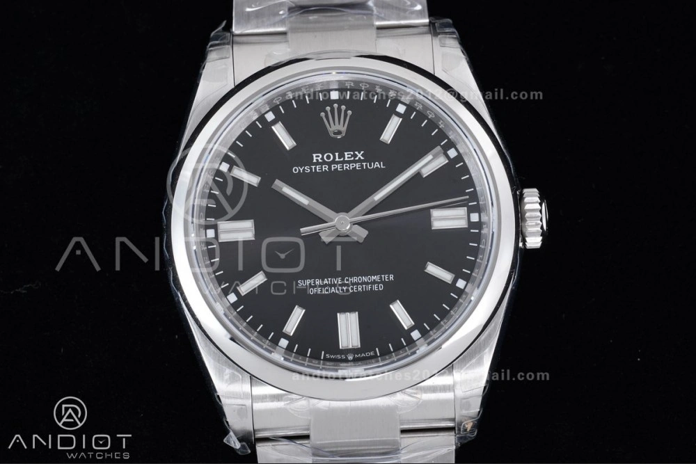 Oyster Perpetual 126000 36mm VSF 1:1 Best Edition 904L Steel Black Dial DD3230 V2