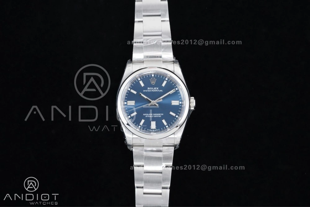Oyster Perpetual 126000 36mm VSF 1:1 Best Edition 904L Steel Blue Dial DD3230 V2