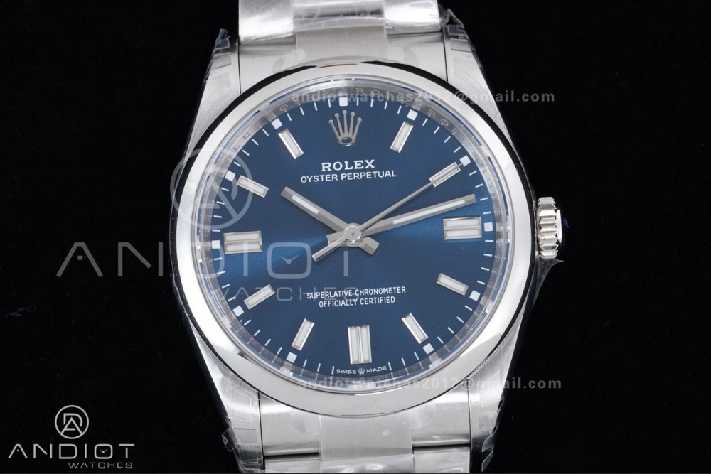 Oyster Perpetual 126000 36mm VSF 1:1 Best Edition 904L Steel Blue Dial DD3230 V2