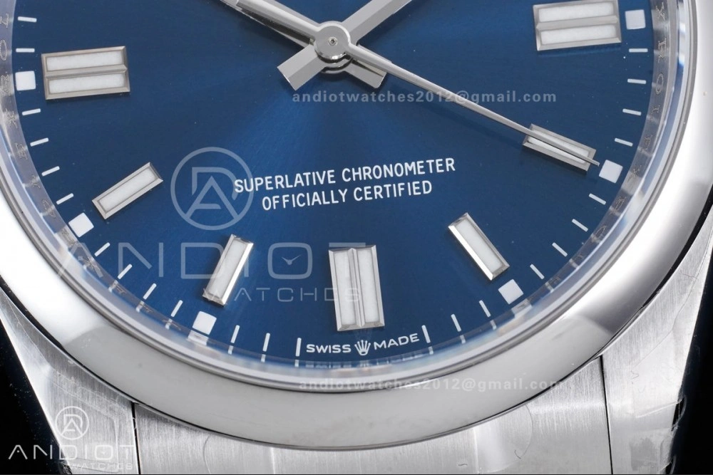 Oyster Perpetual 126000 36mm VSF 1:1 Best Edition 904L Steel Blue Dial DD3230 V2