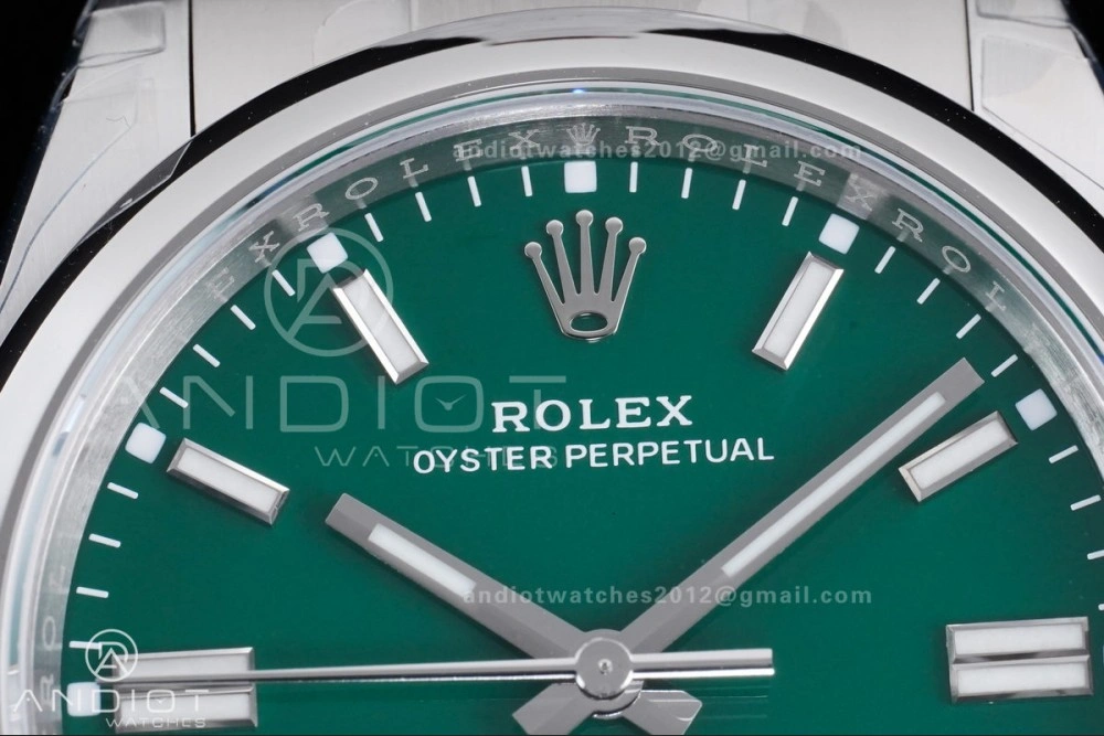 Oyster Perpetual 126000 36mm VSF 1:1 Best Edition 904L Steel Green Dial DD3230 V2