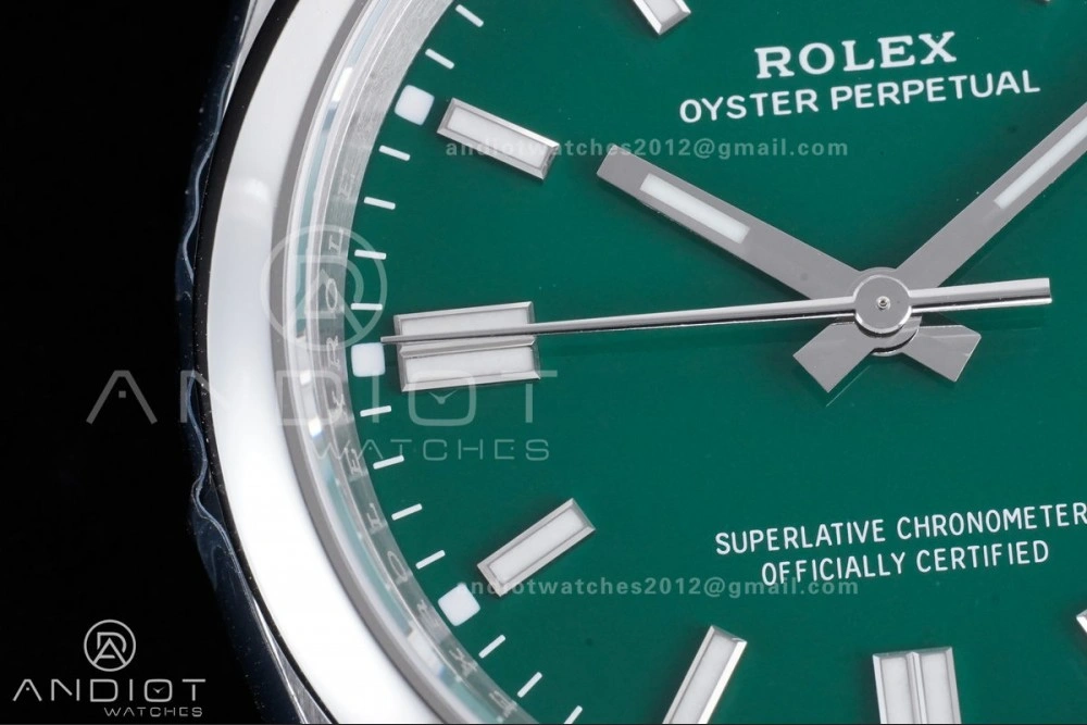 Oyster Perpetual 126000 36mm VSF 1:1 Best Edition 904L Steel Green Dial DD3230 V2