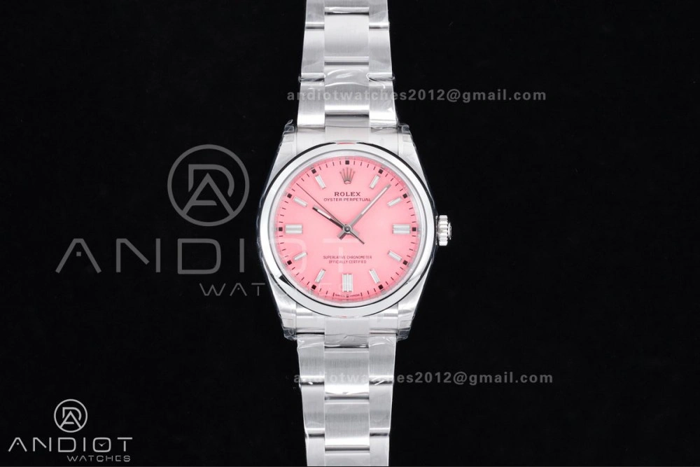 Oyster Perpetual 126000 36mm VSF 1:1 Best Edition 904L Steel Pink Dial DD3230 V2