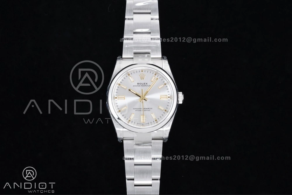 Oyster Perpetual 126000 36mm VSF 1:1 Best Edition 904L Steel Silver Dial DD3230 V2