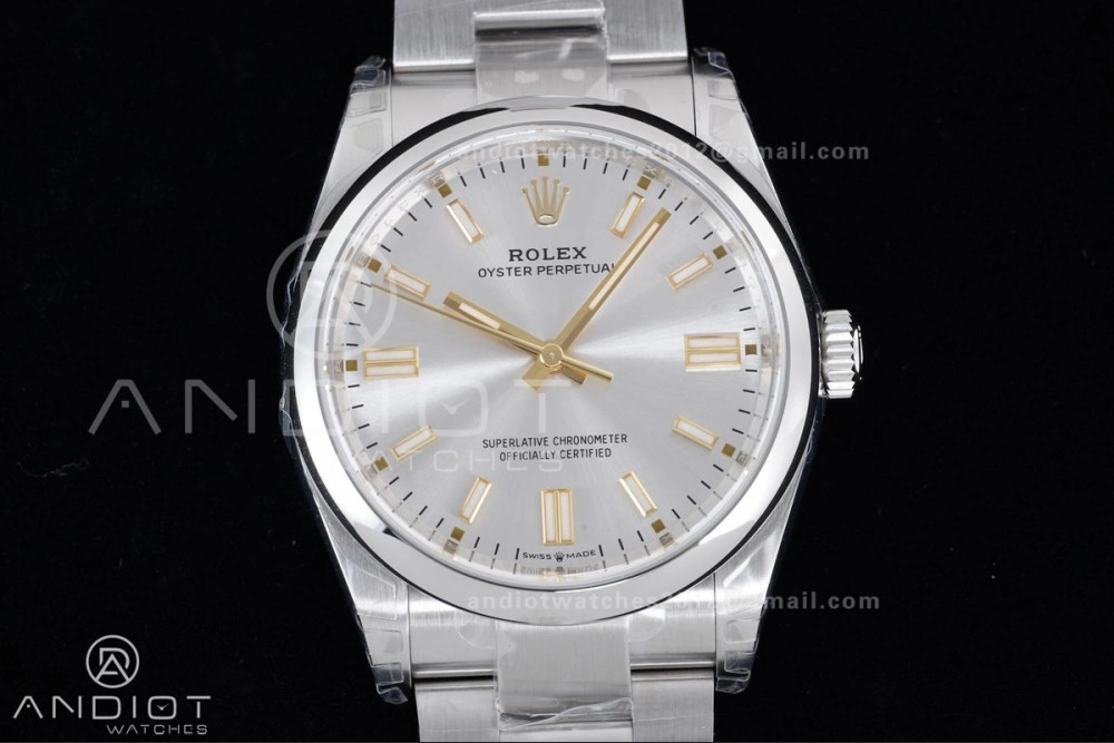 Oyster Perpetual 126000 36mm VSF 1:1 Best Edition 904L Steel Silver Dial DD3230 V2