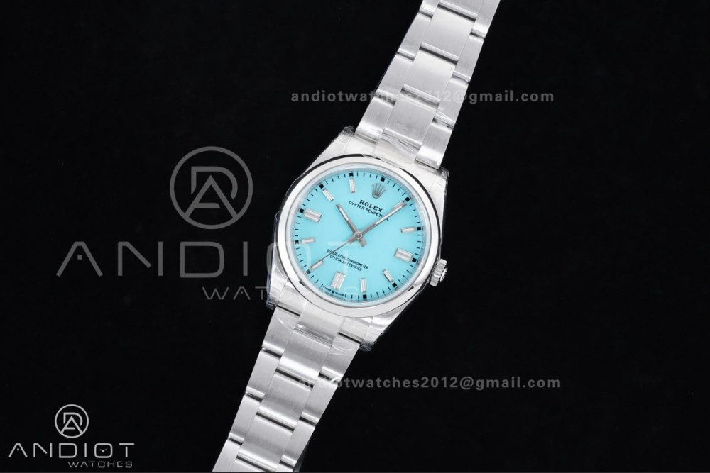 Oyster Perpetual 126000 36mm VSF 1:1 Best Edition 904L Steel Tiffany Blue Dial DD3230 V2
