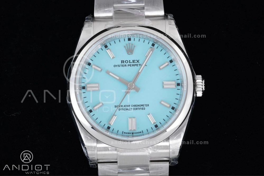 Oyster Perpetual 126000 36mm VSF 1:1 Best Edition 904L Steel Tiffany Blue Dial DD3230 V2