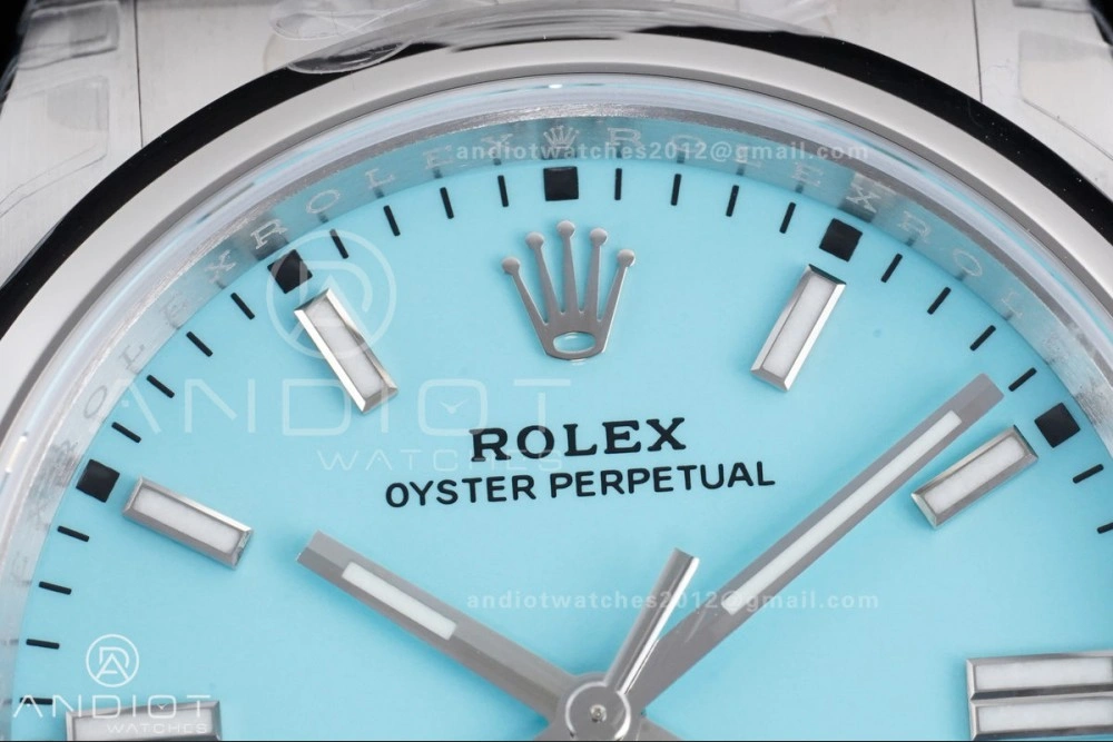 Oyster Perpetual 126000 36mm VSF 1:1 Best Edition 904L Steel Tiffany Blue Dial DD3230 V2