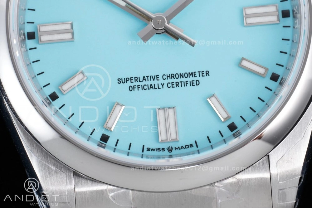 Oyster Perpetual 126000 36mm VSF 1:1 Best Edition 904L Steel Tiffany Blue Dial DD3230 V2