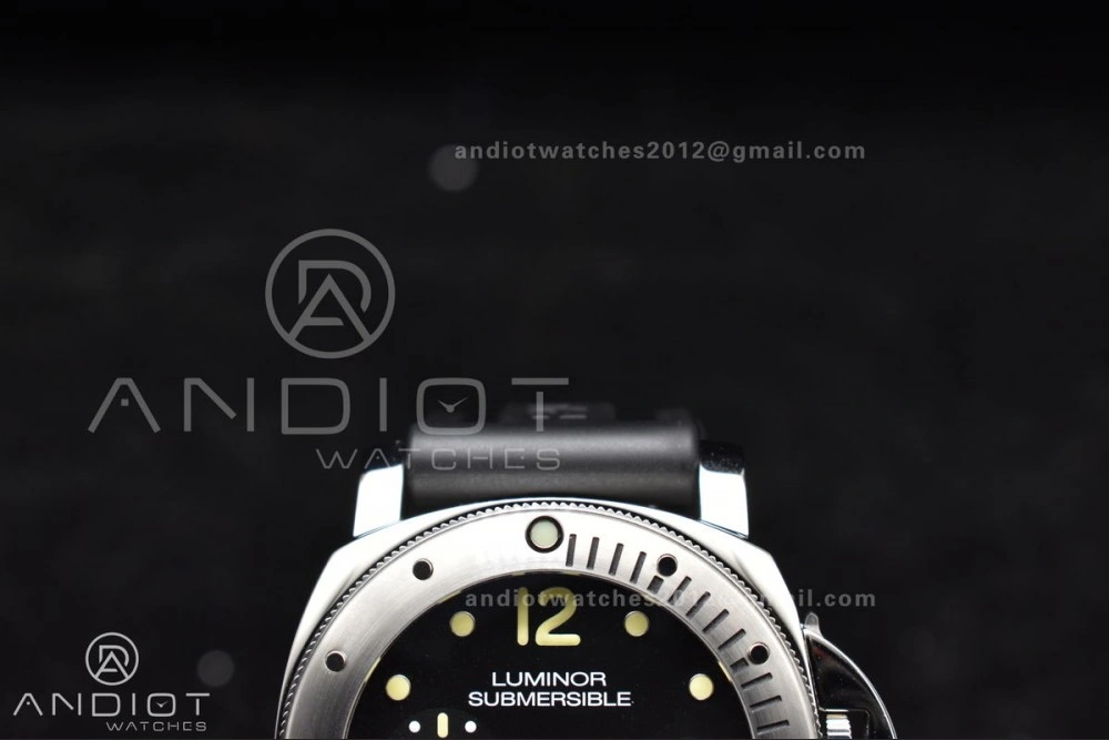 PAM1024 VSF 1:1 Best Edition Black Dial On SS with Black Rubber Strap P.9001 Clone