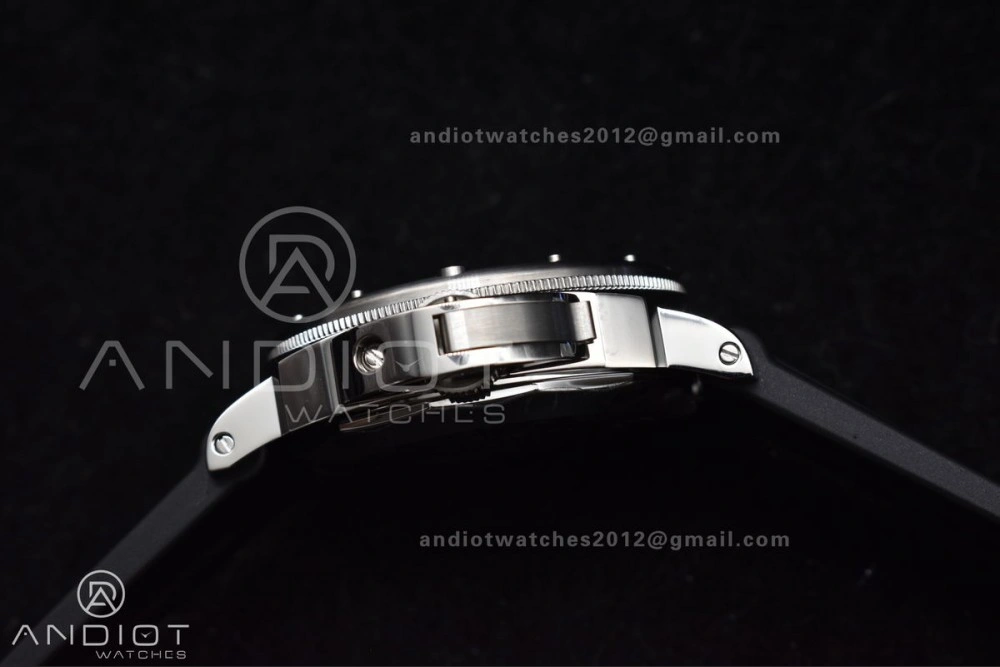 PAM1024 VSF 1:1 Best Edition Black Dial On SS with Black Rubber Strap P.9001 Clone