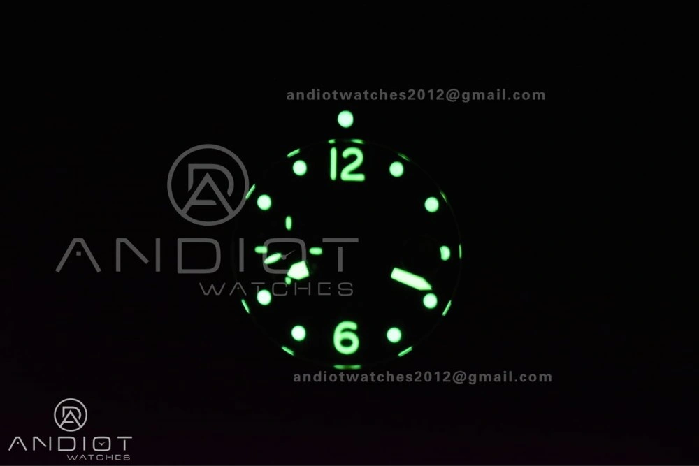 PAM1024 VSF 1:1 Best Edition Black Dial On SS with Black Rubber Strap P.9001 Clone