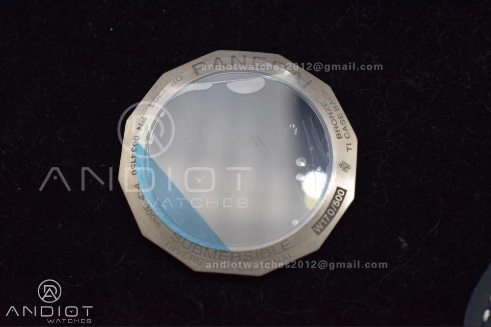 PAM1074 W Bronzo VSF 1:1 Best Edition Blue Dial on Blue Calfskin Strap P.900 Clone