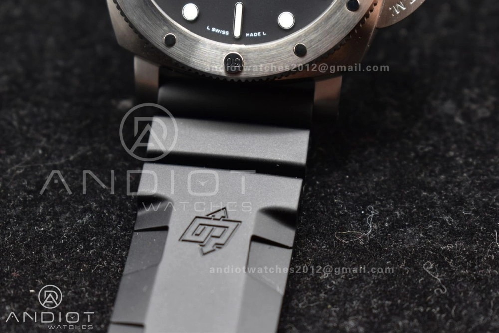 PAM1229 Y SBF 1:1 Best Edition Black Dial on Black Rubber Strap P900