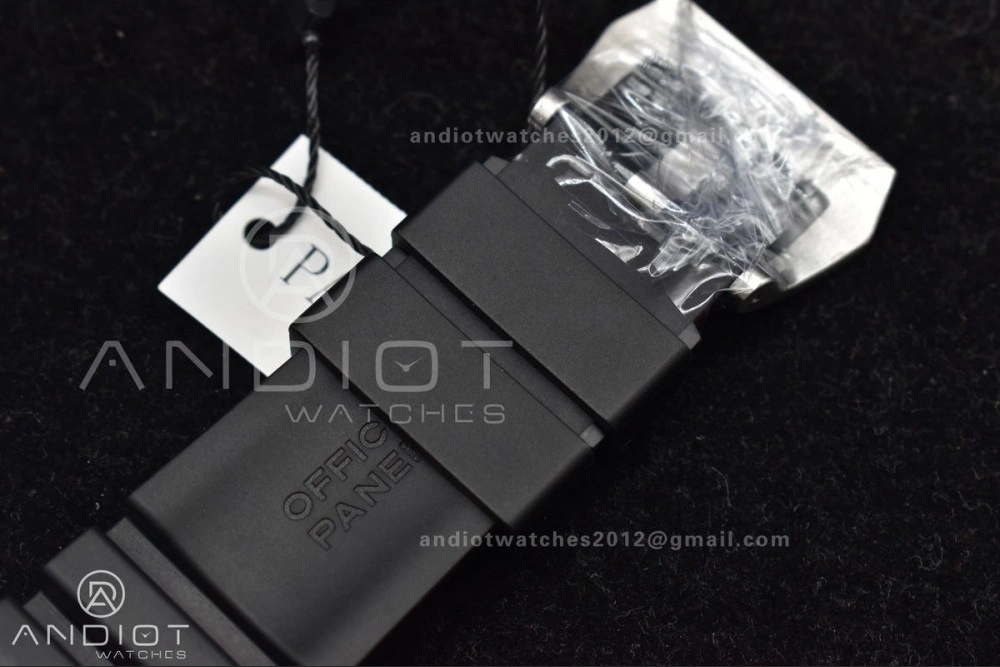 PAM1229 Y SBF 1:1 Best Edition Black Dial on Black Rubber Strap P900