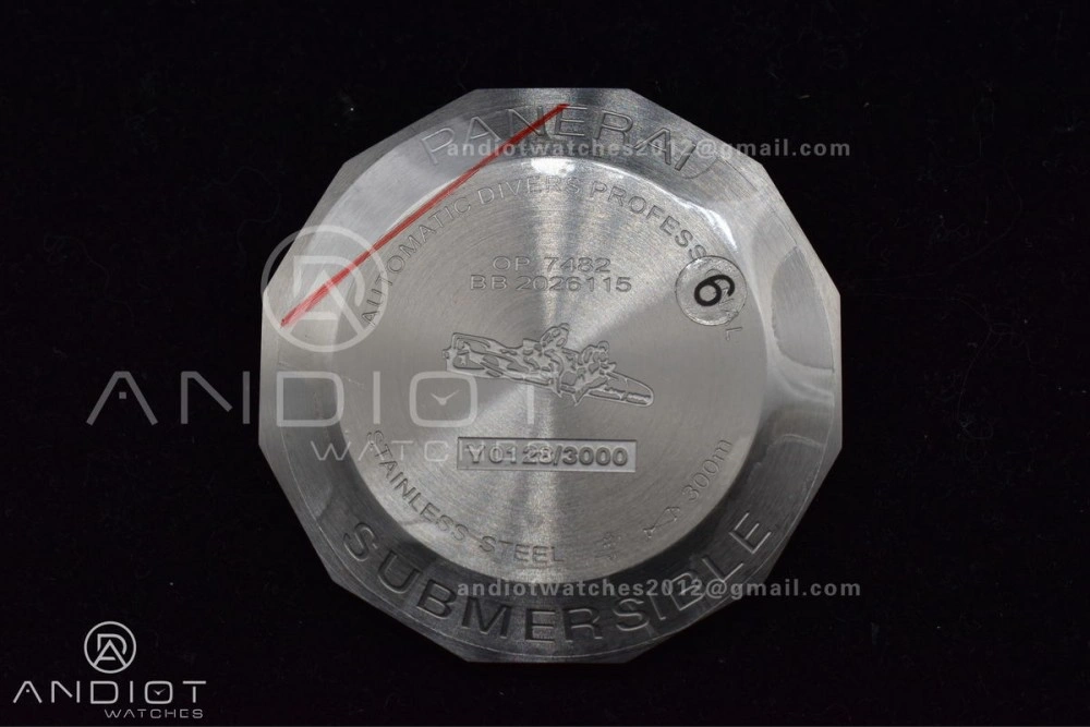 PAM1229 Y SBF 1:1 Best Edition Black Dial on Black Rubber Strap P900