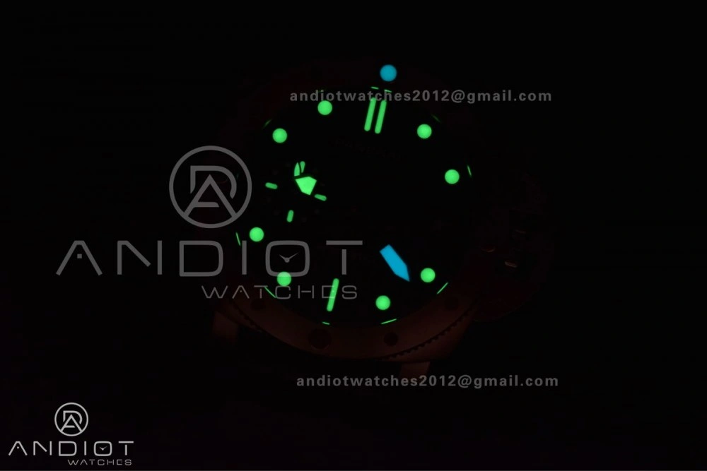 PAM1229 Y SBF 1:1 Best Edition Black Dial on Black Rubber Strap P900