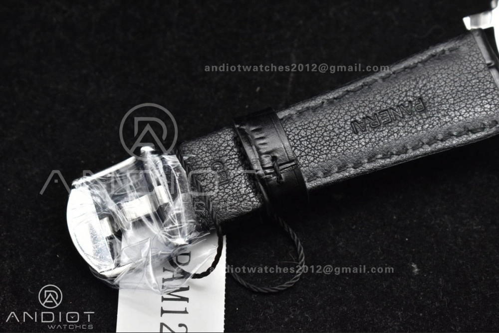 PAM1250 Luminor Due 42mm VSF Best Edition Gray Dial on Black Leather Strap P900