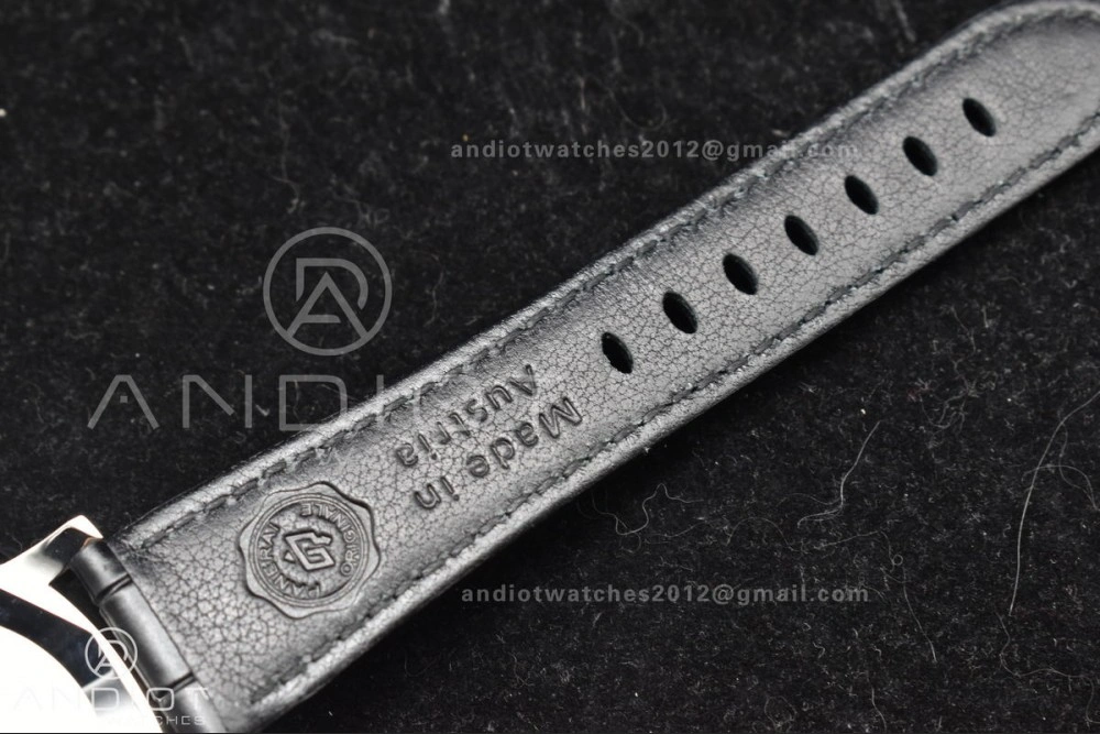 PAM1250 Luminor Due 42mm VSF Best Edition Gray Dial on Black Leather Strap P900