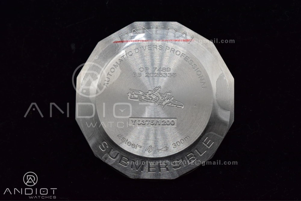 PAM1288 Y SBF 1:1 Best Edition Gray Dial on Gray Nylon Strap P900