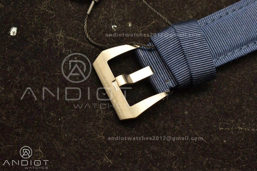 PAM1289 VSF 1:1 Best Edition Blue Dial on Blue Nylon Strap P900