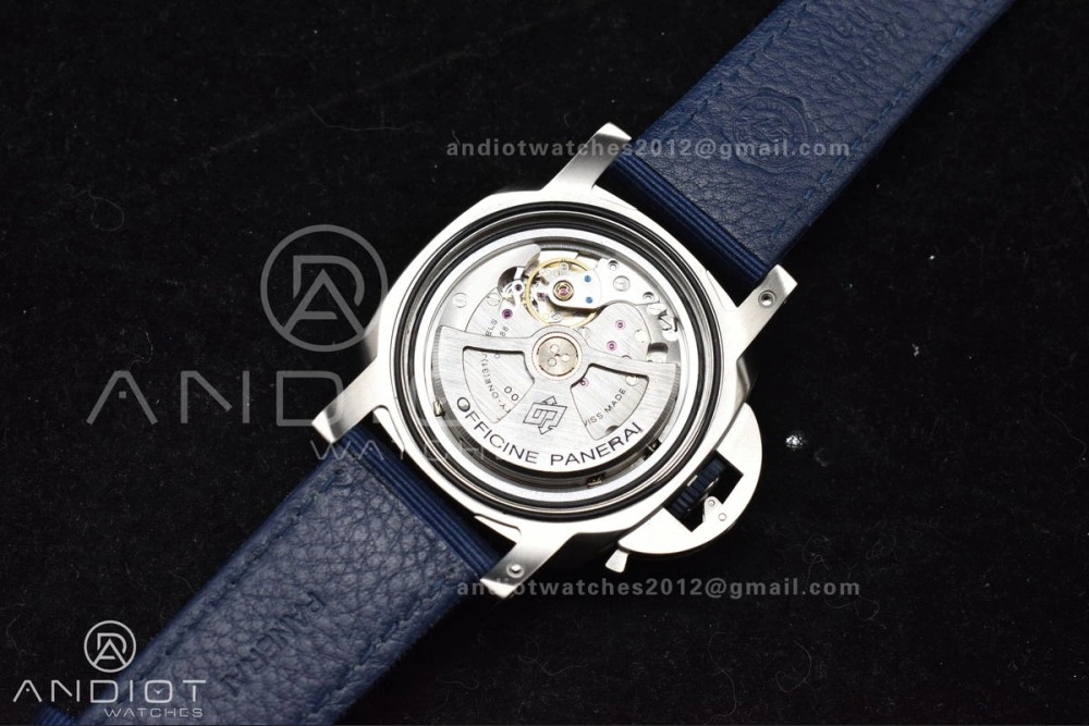 PAM1289 VSF 1:1 Best Edition Blue Dial on Blue Nylon Strap P900