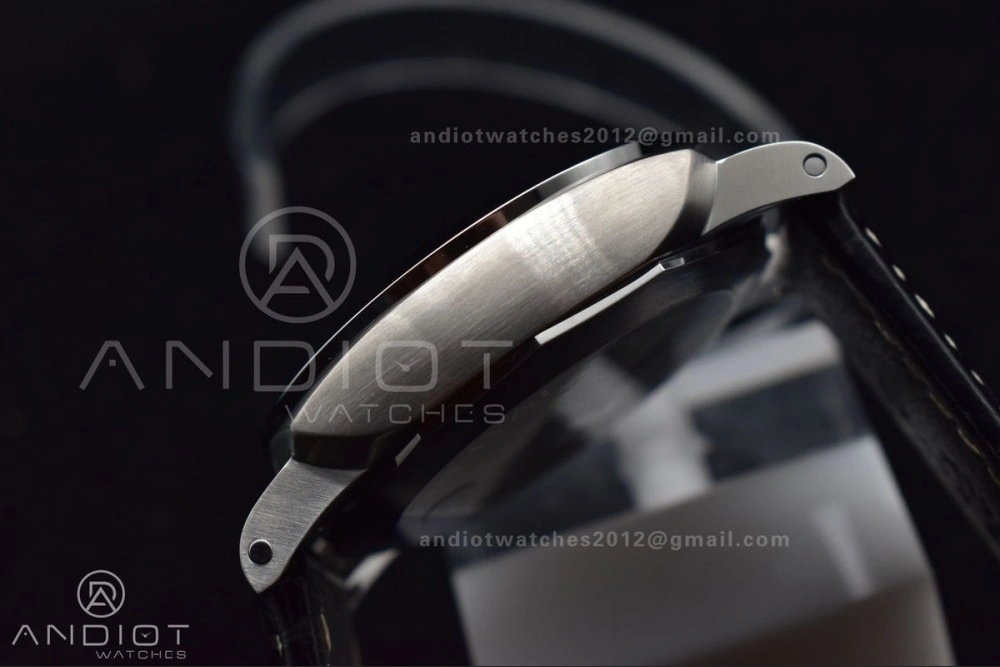 PAM1312  VSF 1:1 Best Edition Black Dial on Black Leather Strap P.9010