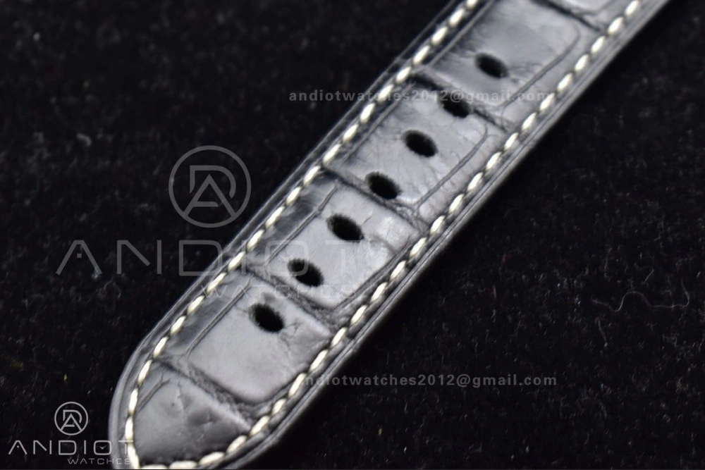 PAM1312  VSF 1:1 Best Edition Black Dial on Black Leather Strap P.9010