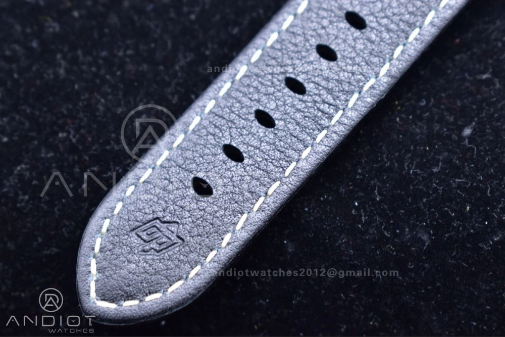 PAM1312  VSF 1:1 Best Edition Black Dial on Black Leather Strap P.9010