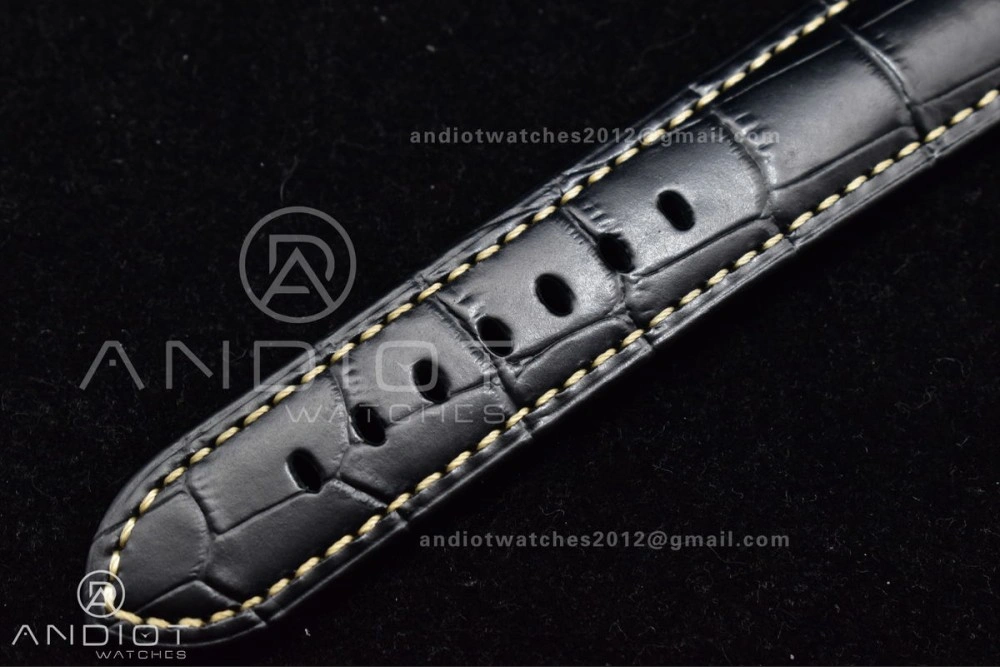PAM1312 SBF 1:1 Best Edition Black Dial on Black Leather Strap P.9010 Clone