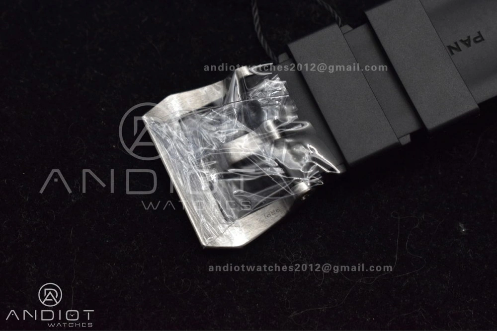 PAM1323 VSF 1:1 Best Edition Grey Dial On Black Rubber Strap P900